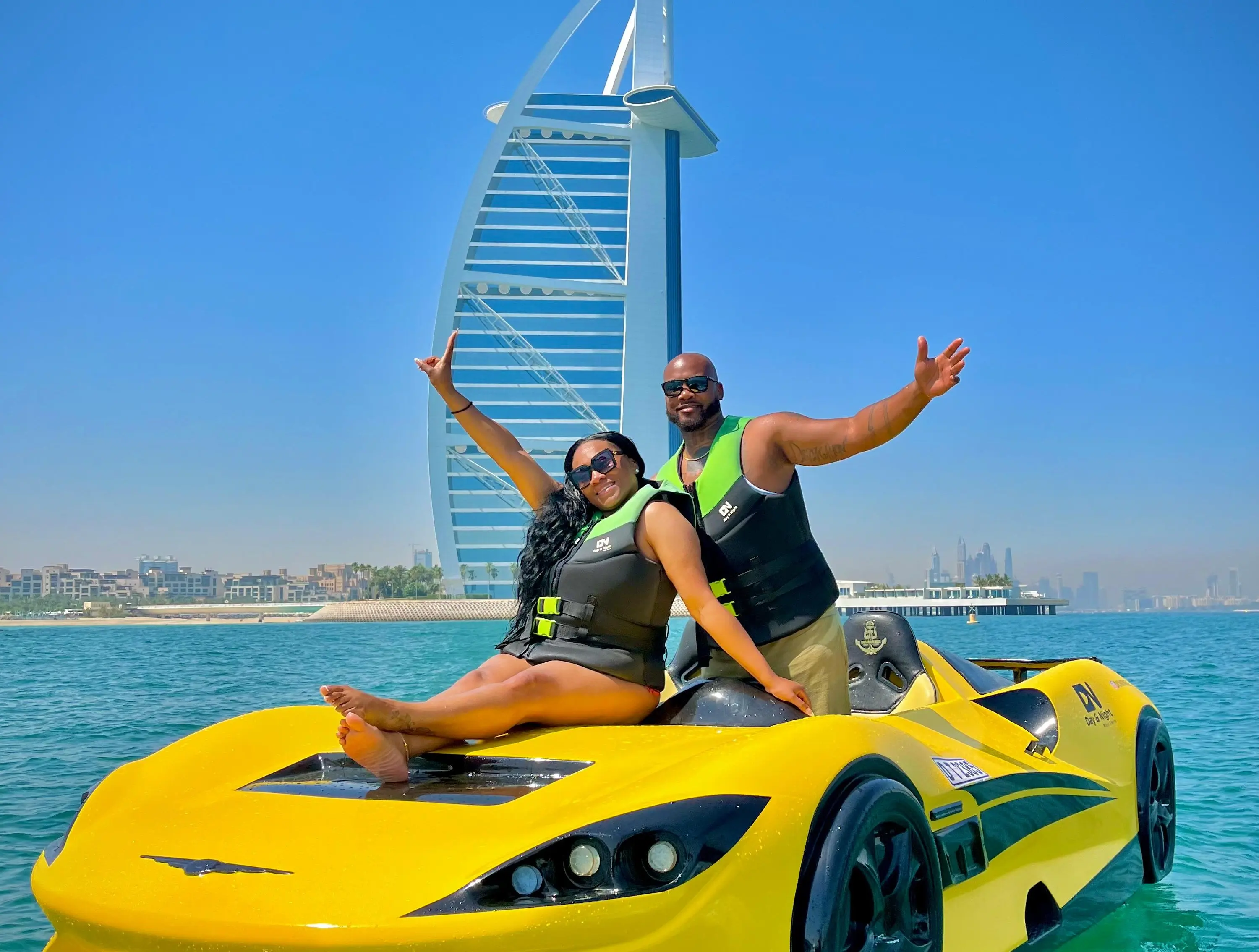 Jetcar Experience with Burj Al Arab View