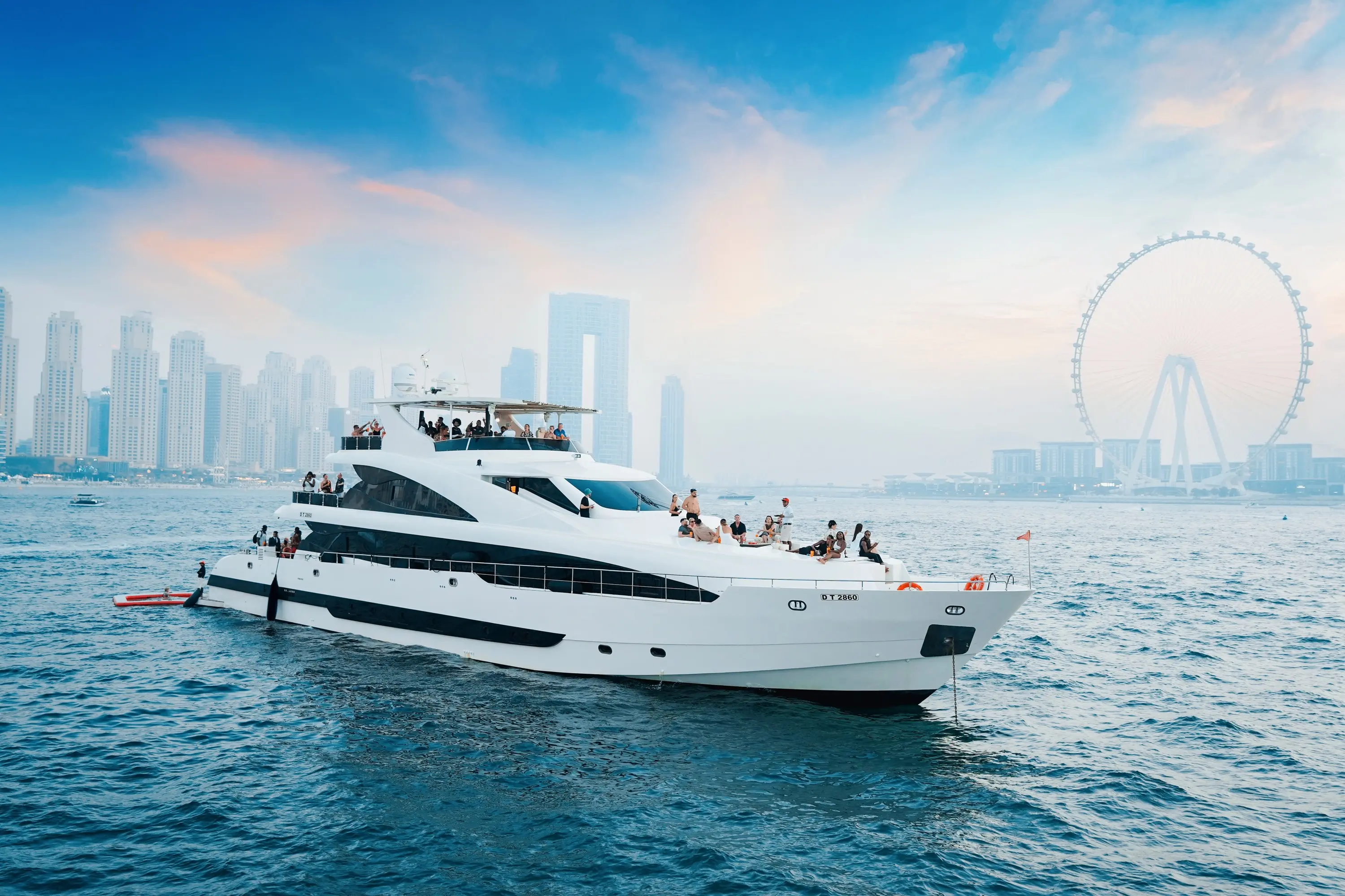 Super Yacht Experience with Live Music & Drinks