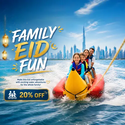 Banana Boat Ride in Dubai 15 Min
